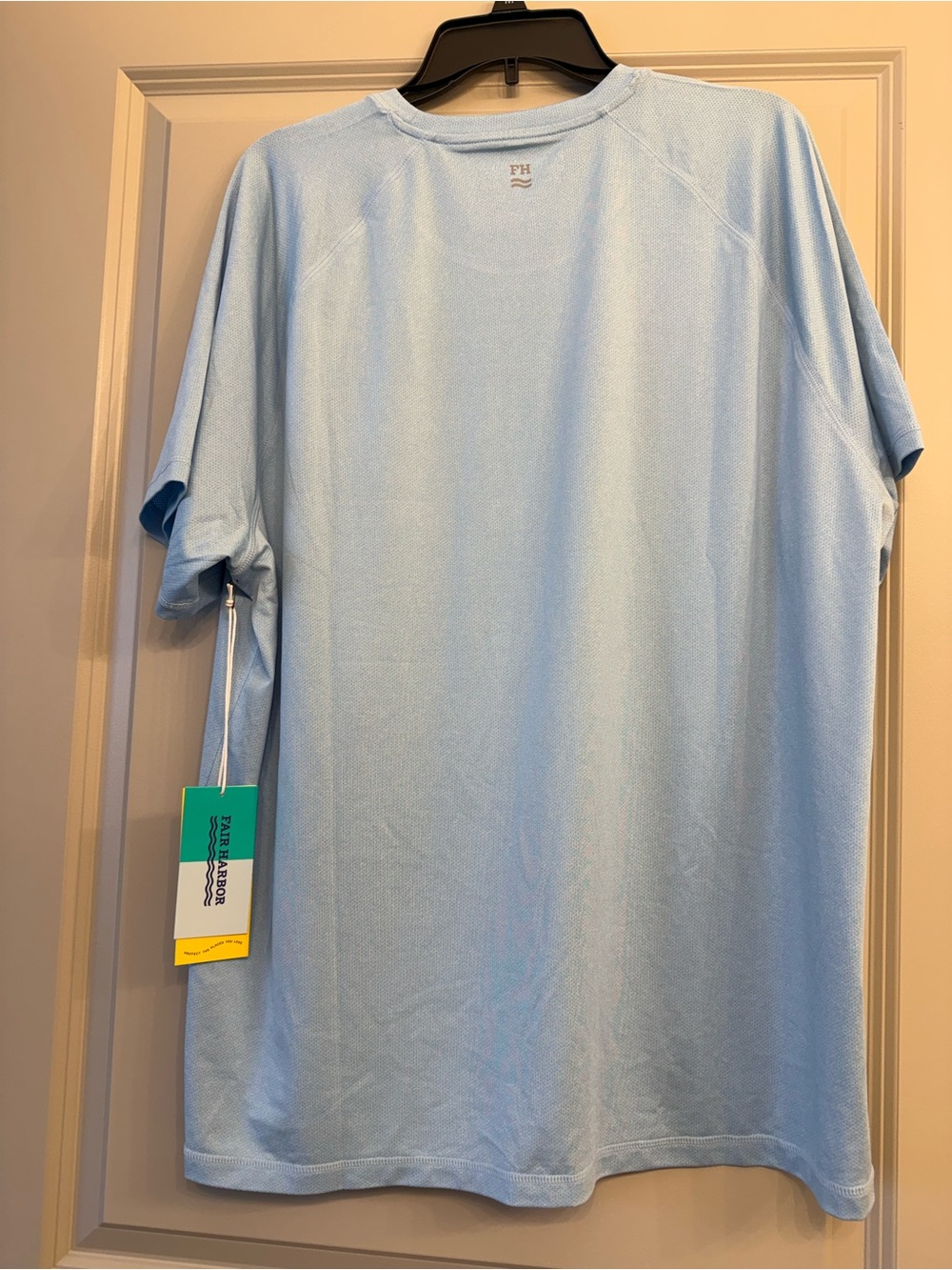 Fair Harbor Light Blue Short Sleeve Performance Tee